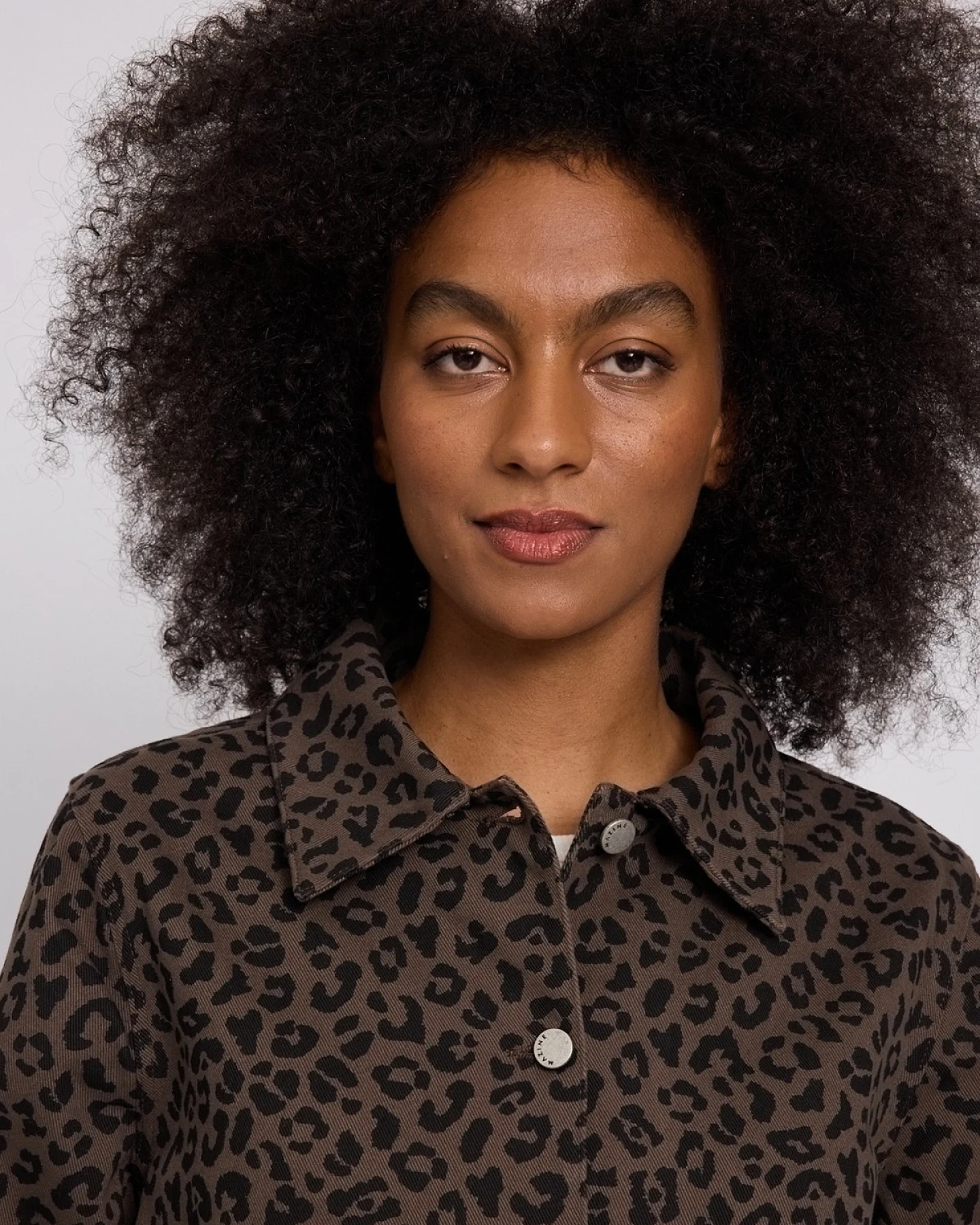 Jacke Printed Denim Leo Braun – Ansicht 3