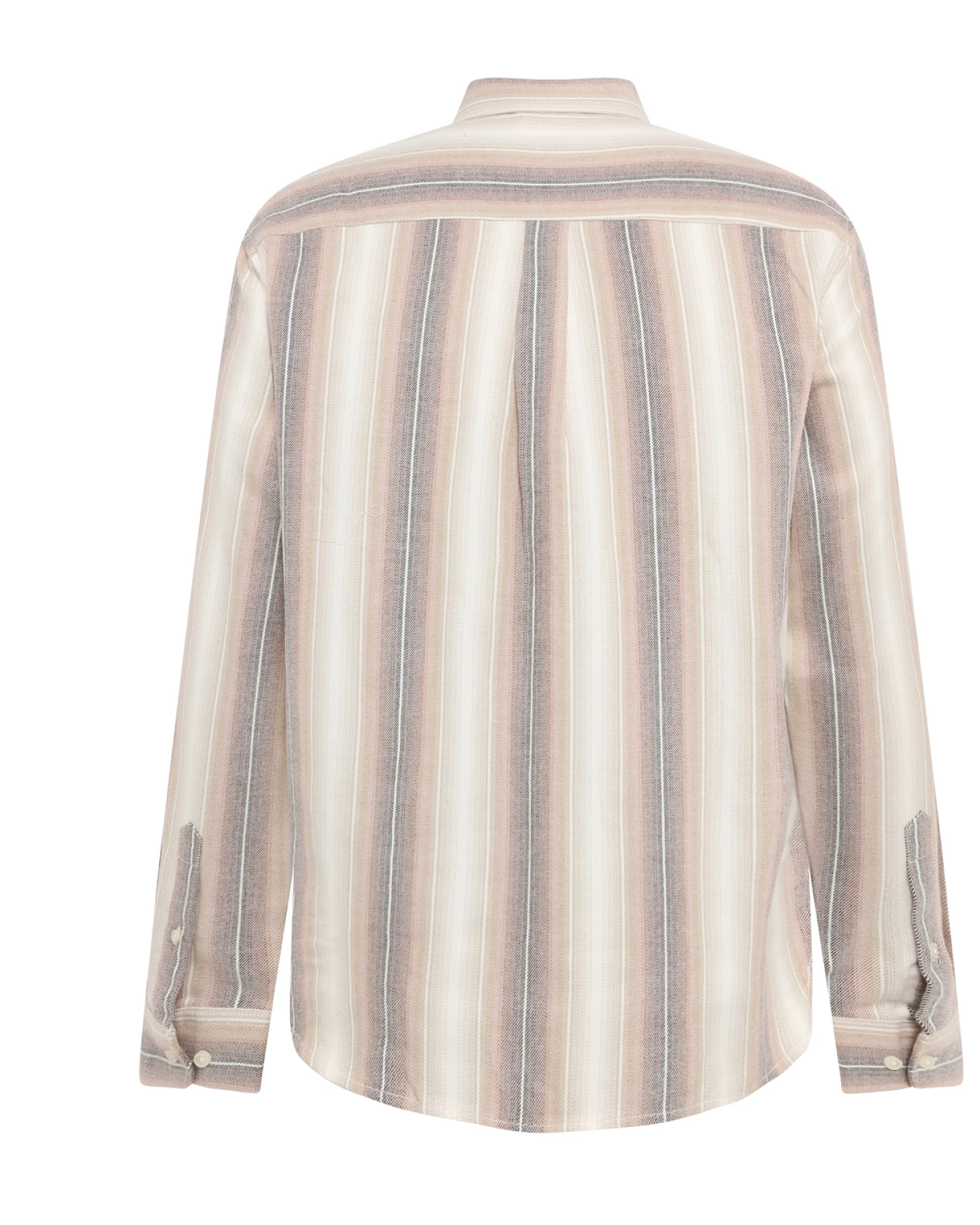 Hemd Dune Regular Stripe Beige – Ansicht 6