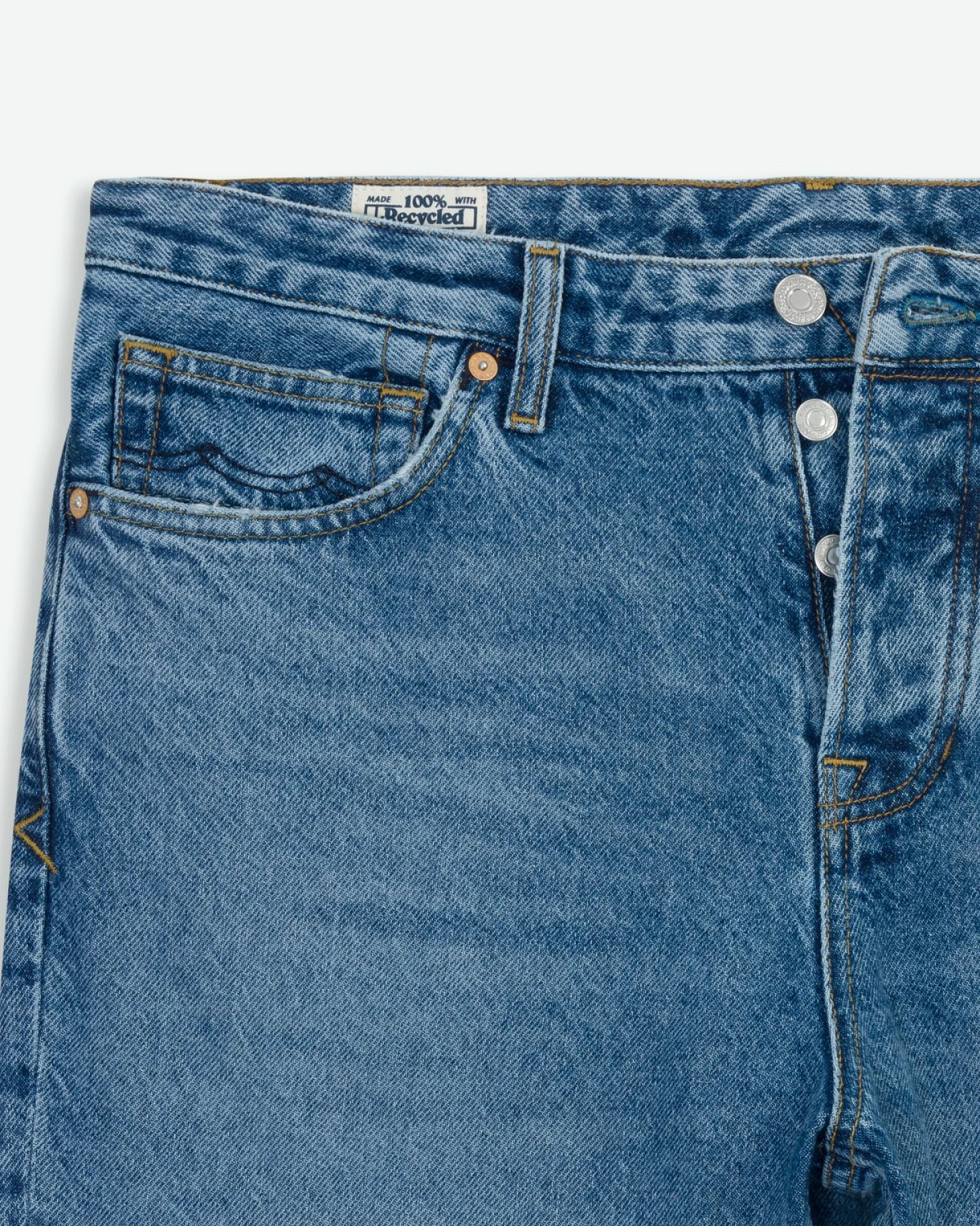 Jeans Sushan Holo Rechange Mid Worn – Ansicht 6