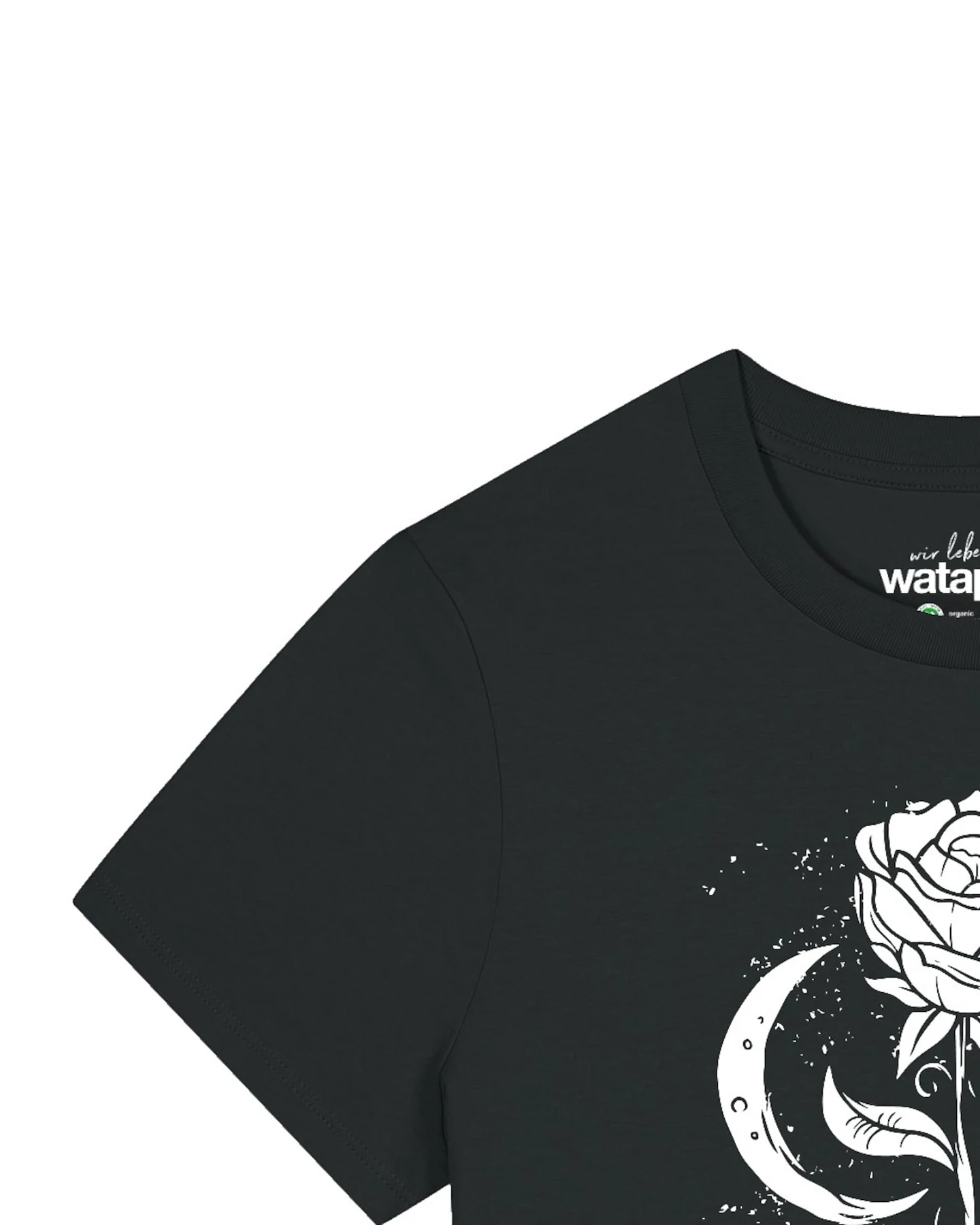 Watapparel T-Shirt Rose und Mond – Ansicht 3