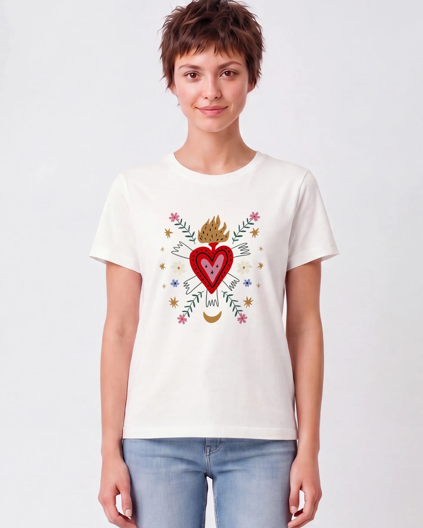 Watapparel T-Shirt Love And Flex – Ansicht 2