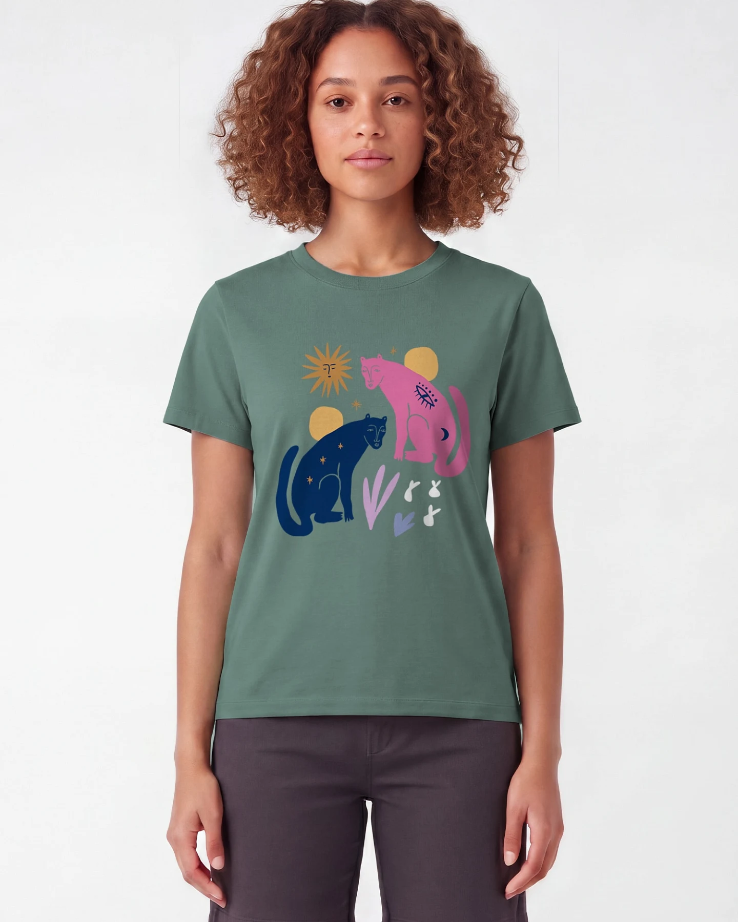 Watapparel T-Shirt Love And Flex – Ansicht 2