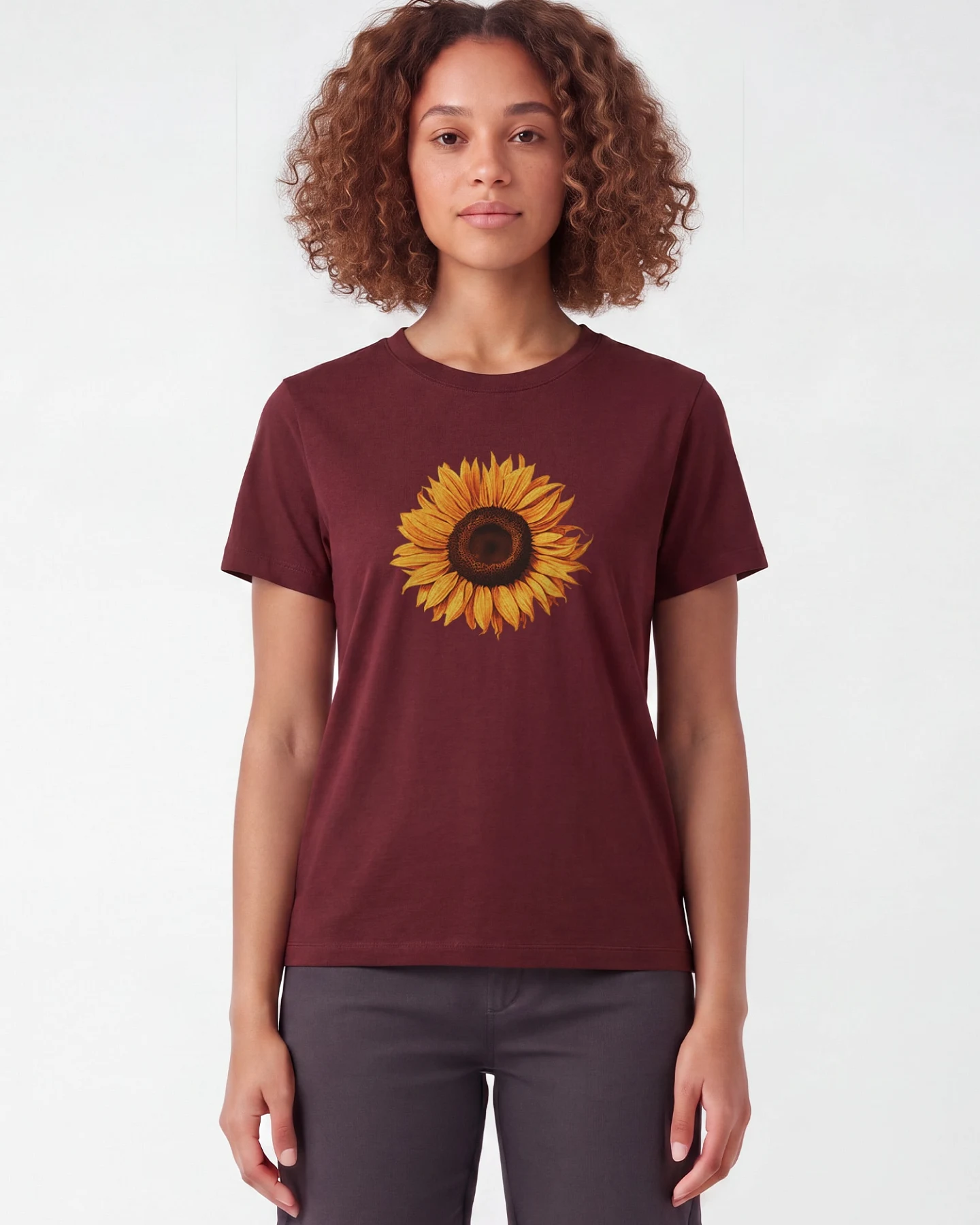Watapparel T-Shirt Sonnenblume – Ansicht 2