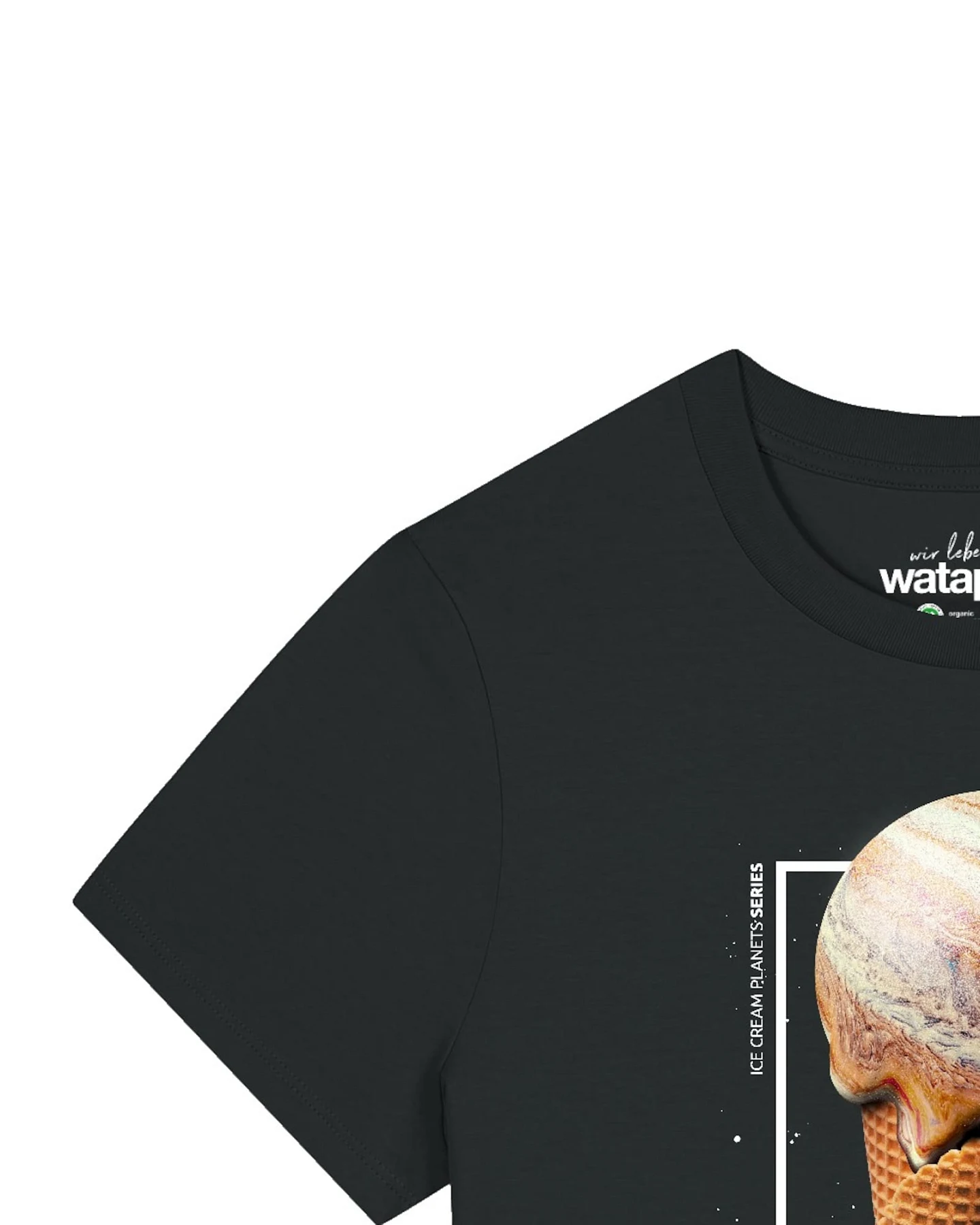 Watapparel T-Shirt Jupiter Planet – Ansicht 3