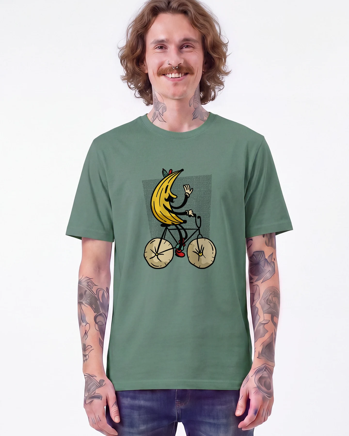 Watapparel T-Shirt Banana Rider – Ansicht 2