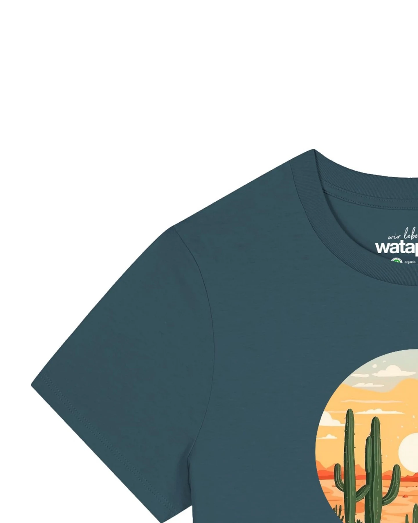 Watapparel T-Shirt Sonnenuntergang In Der Wüste – Ansicht 3