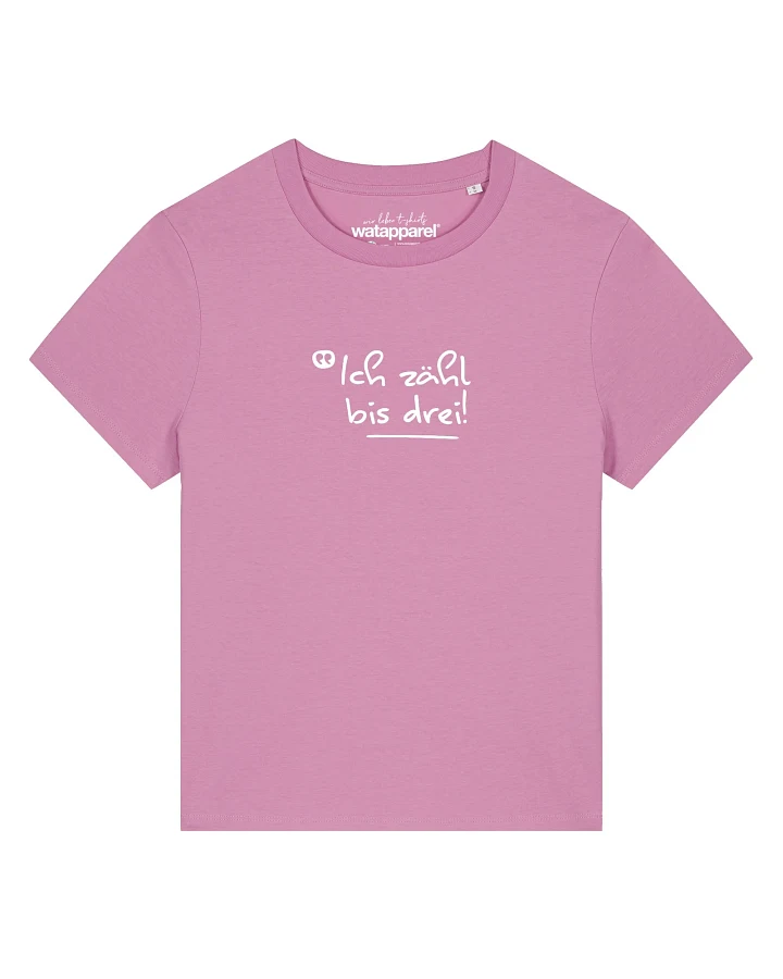 Watapparel T-Shirt Ich Zähl Bis Drei