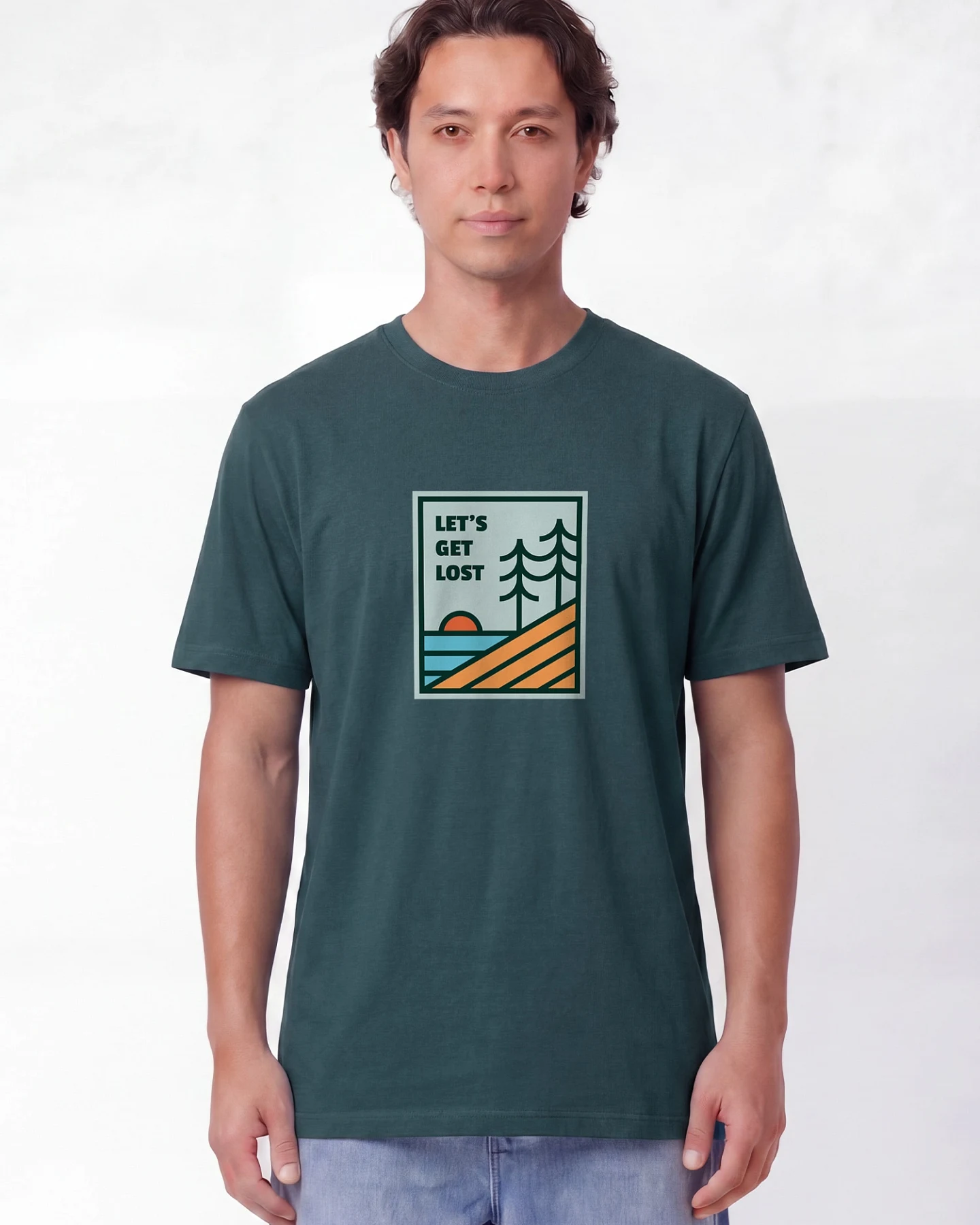 Watapparel T-Shirt Lets Get Lost – Ansicht 2