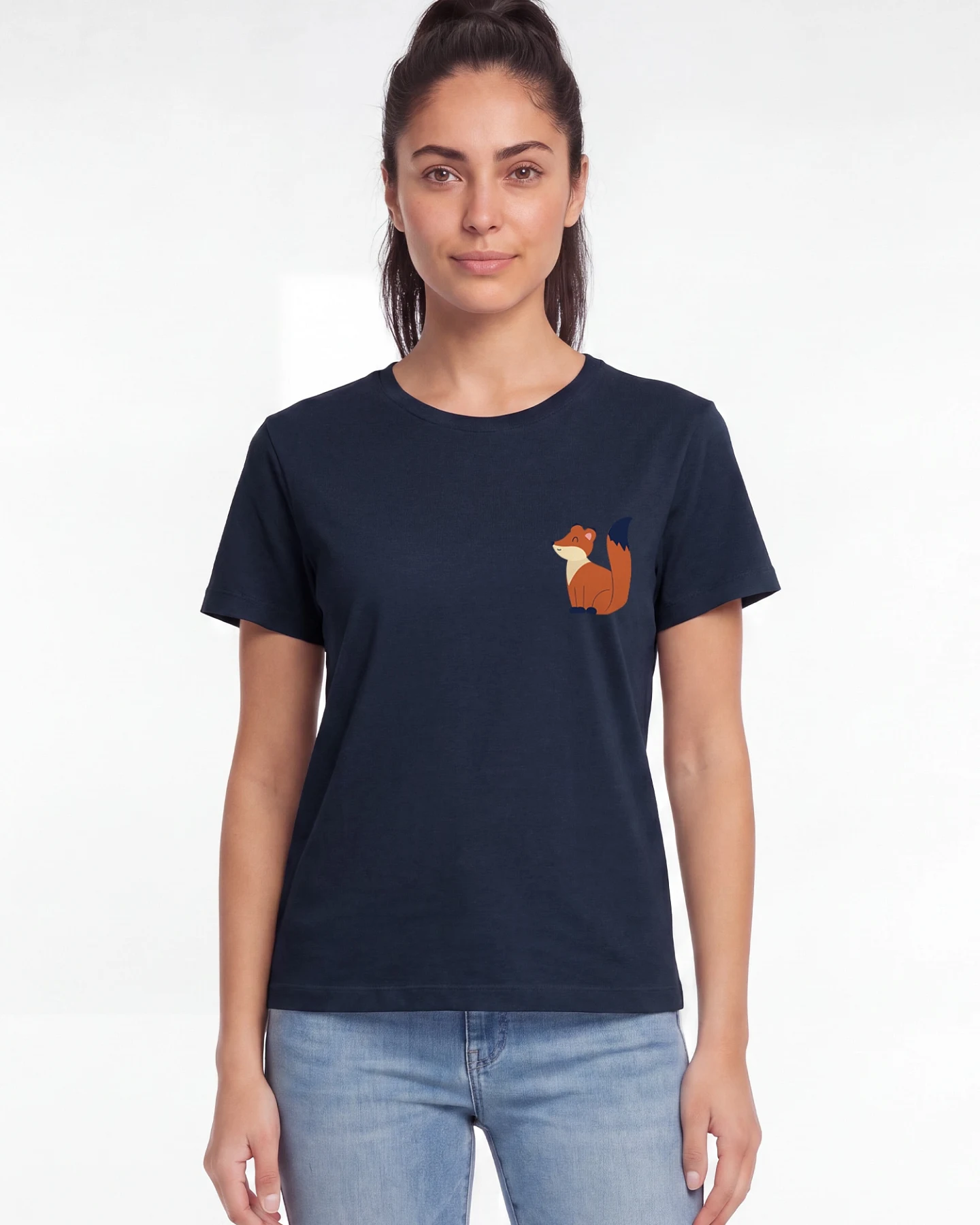Watapparel T-Shirt Cute Fox – Ansicht 2
