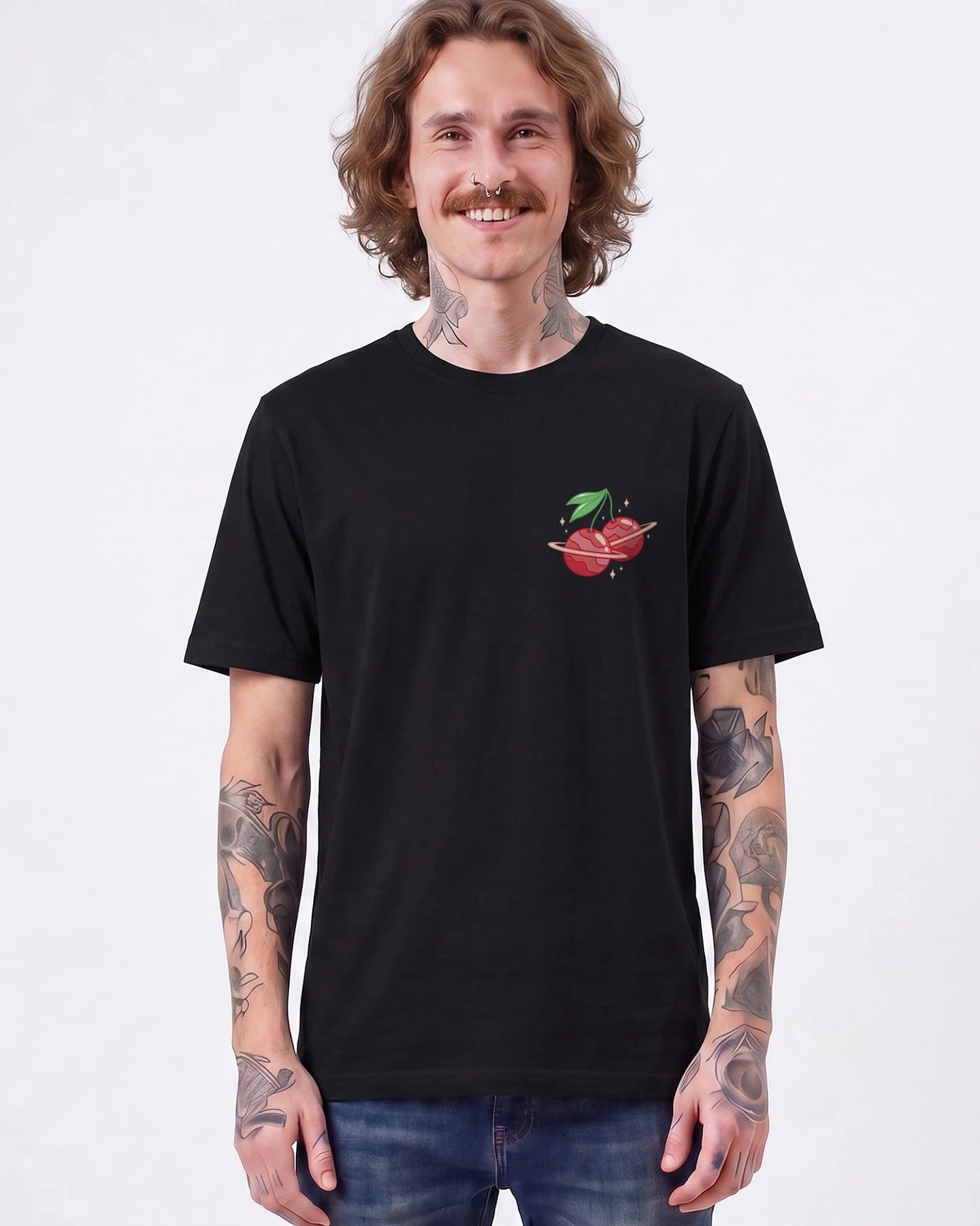Watapparel T-Shirt Cherry Planets – Ansicht 2