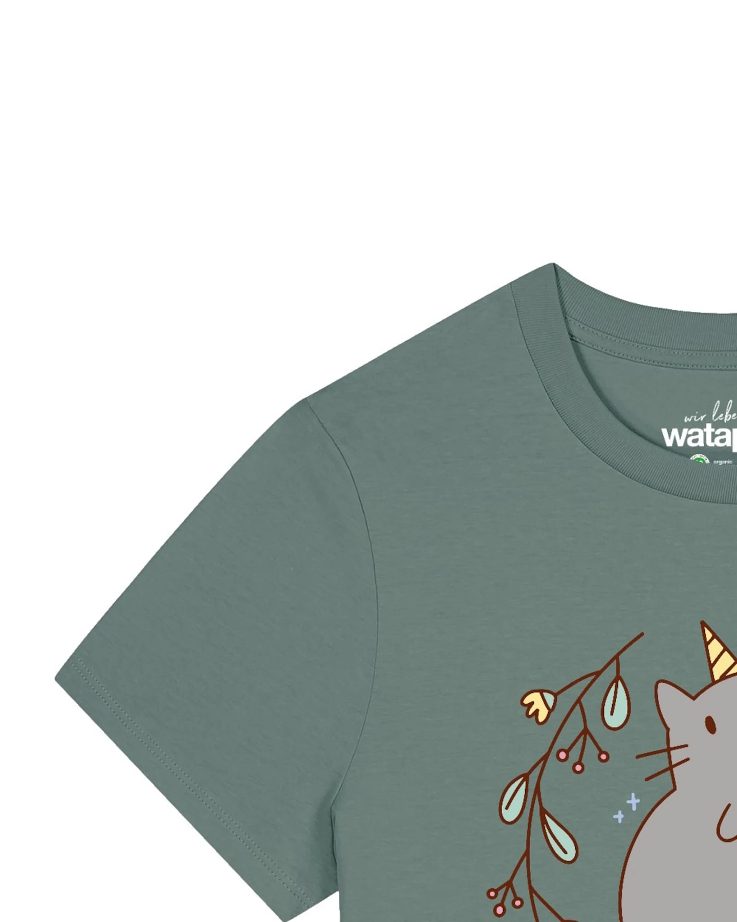 Watapparel T-Shirt Unicorn Cat – Ansicht 3