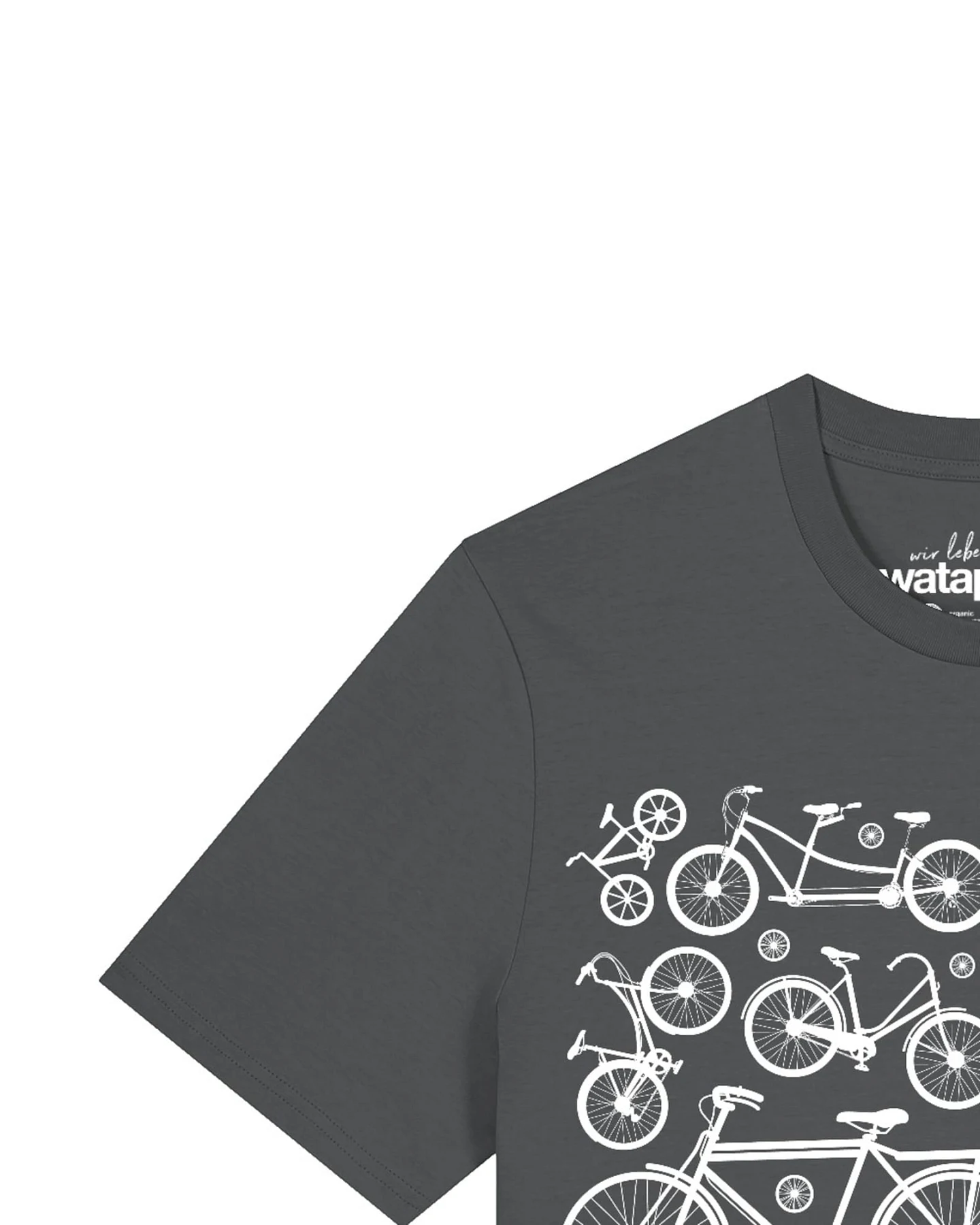 Watapparel T-Shirt Fahrräder – Ansicht 3