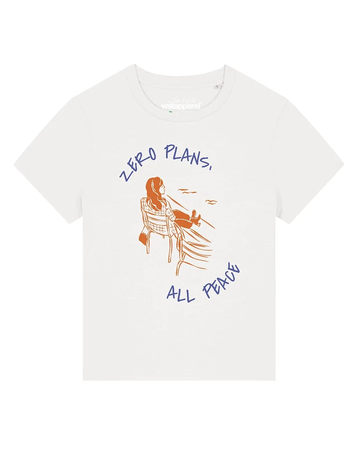Watapparel T-Shirt Zero Plans All Peace