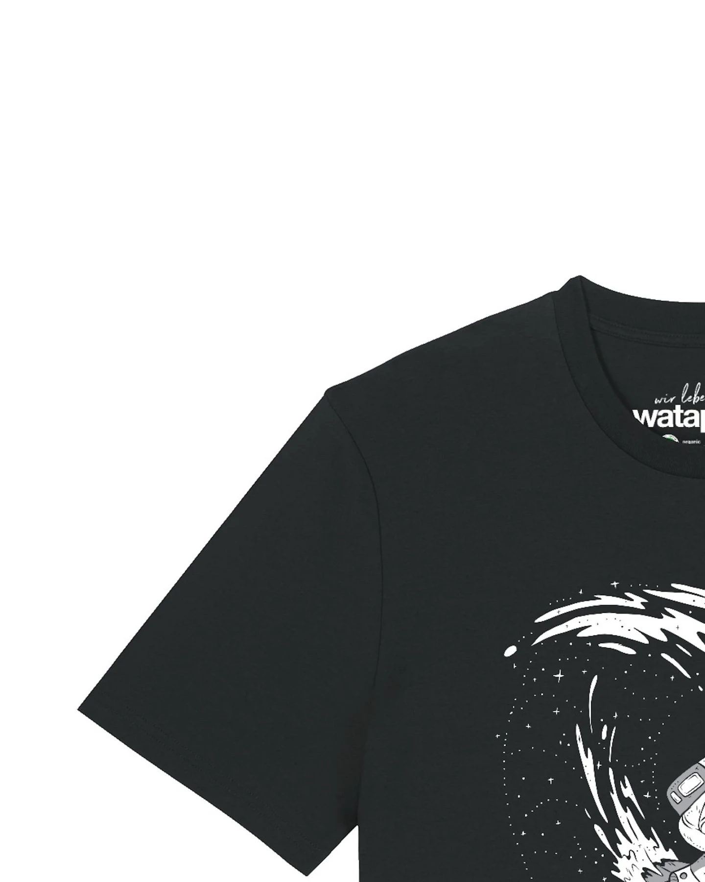 Watapparel T-Shirt Surfing Spaceman – Ansicht 3