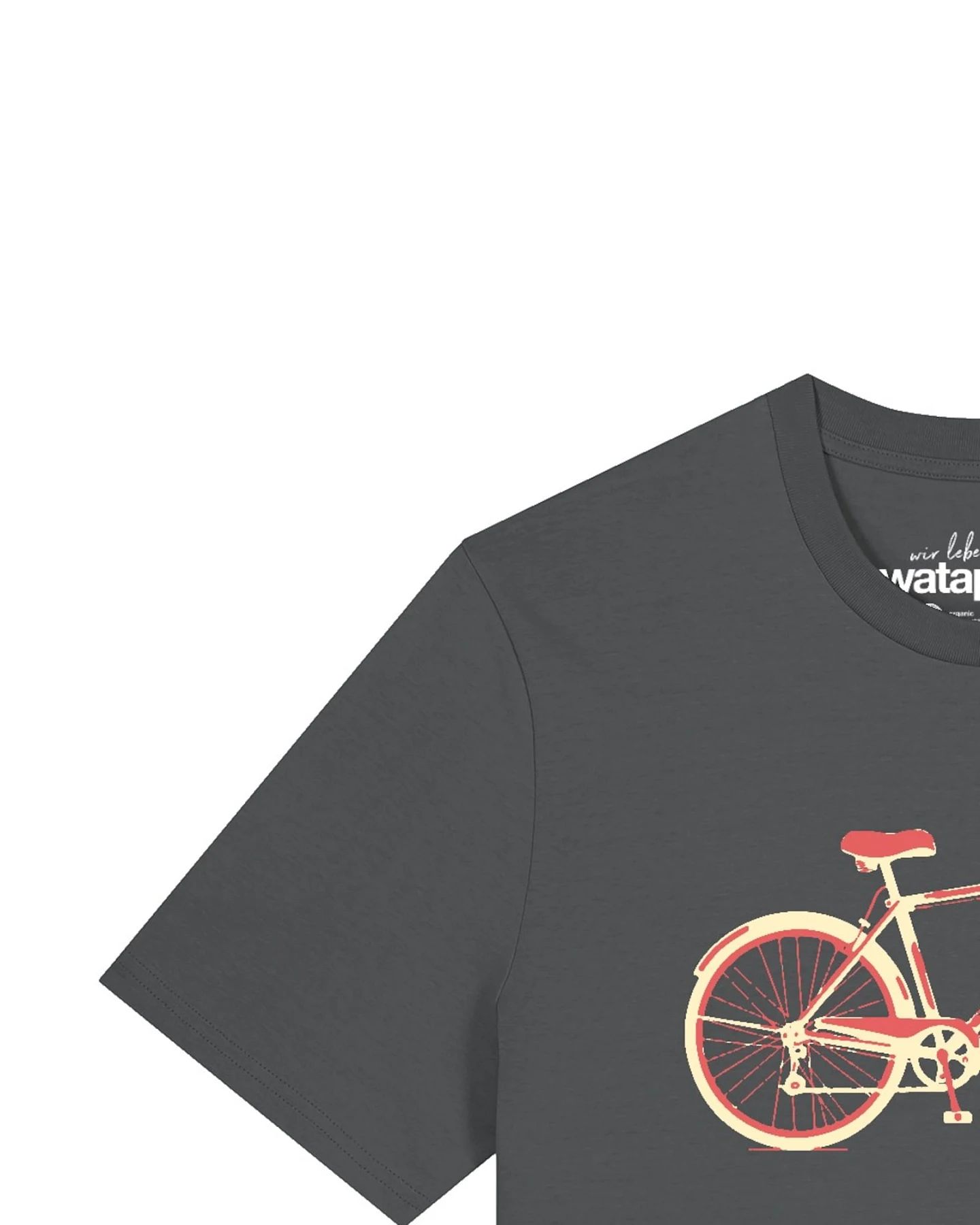 Watapparel T-Shirt Red Bike – Ansicht 3