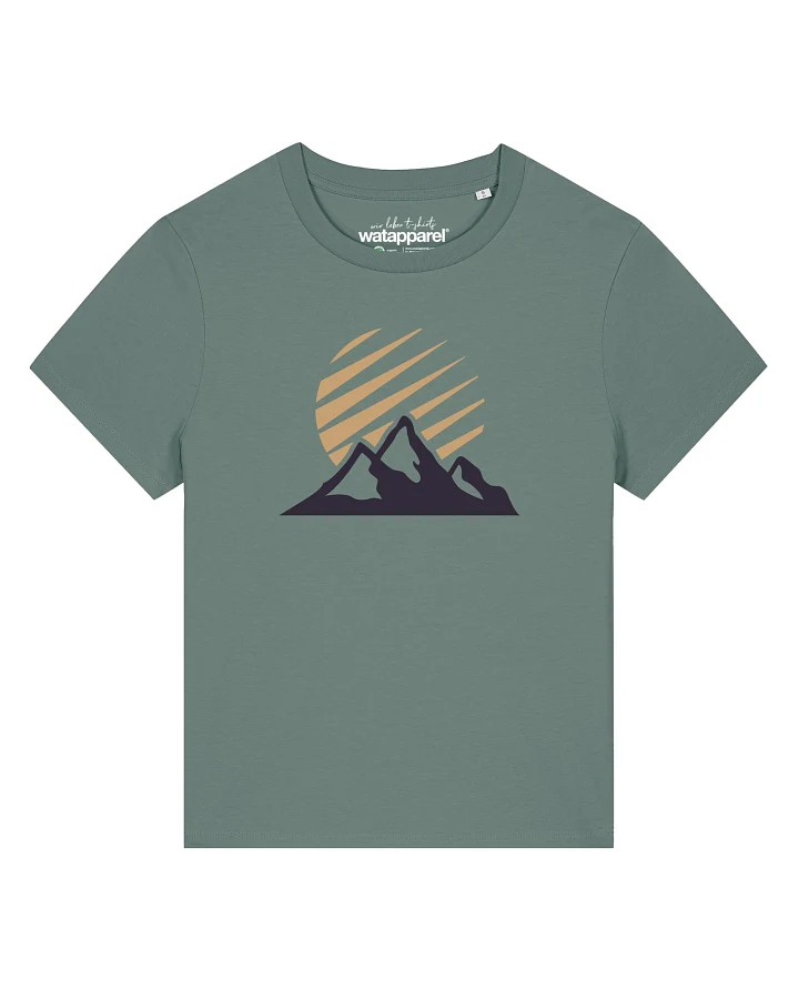 Watapparel T-Shirt Mountain and Sun
