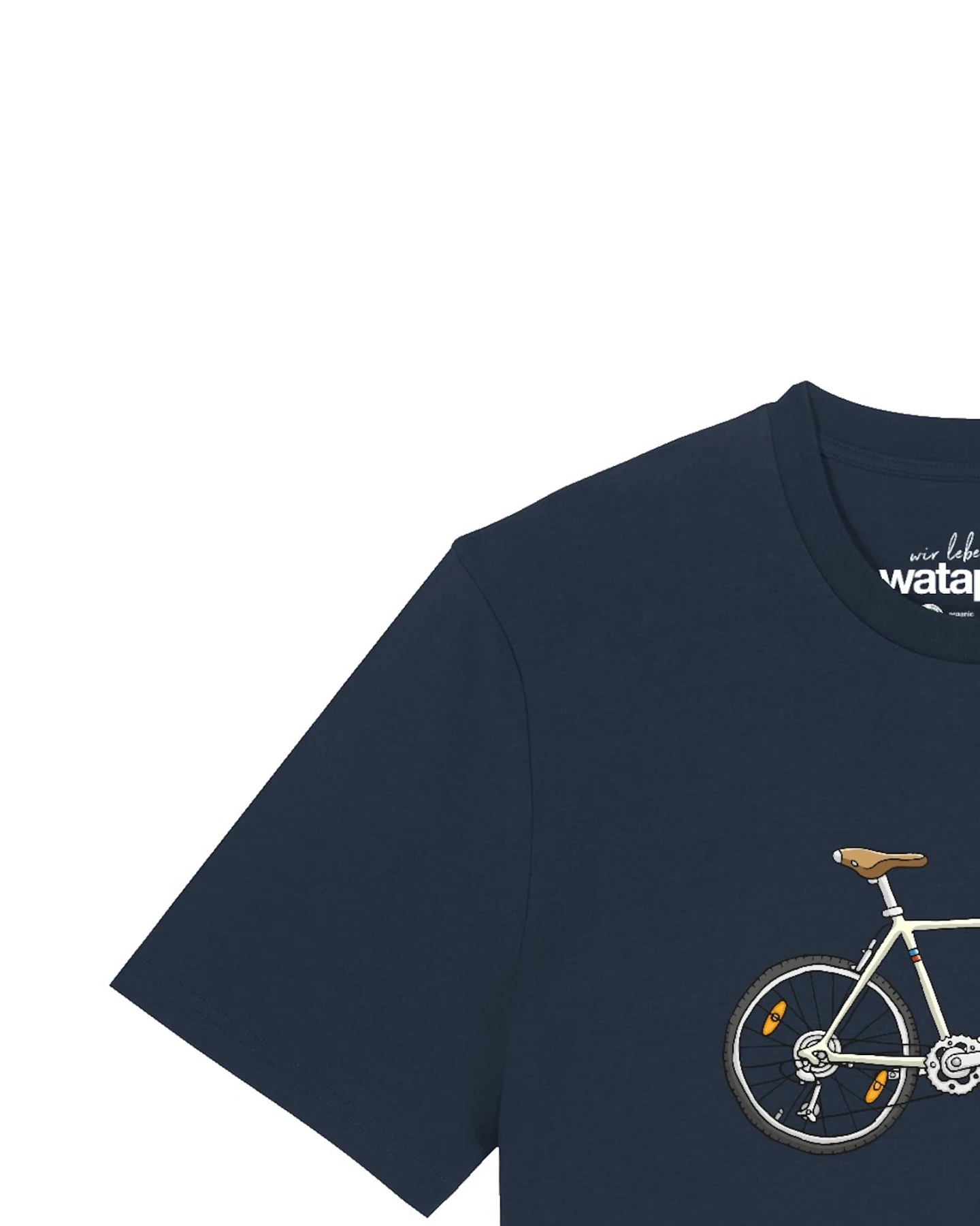 Watapparel T-Shirt Doodle Bike – Ansicht 3