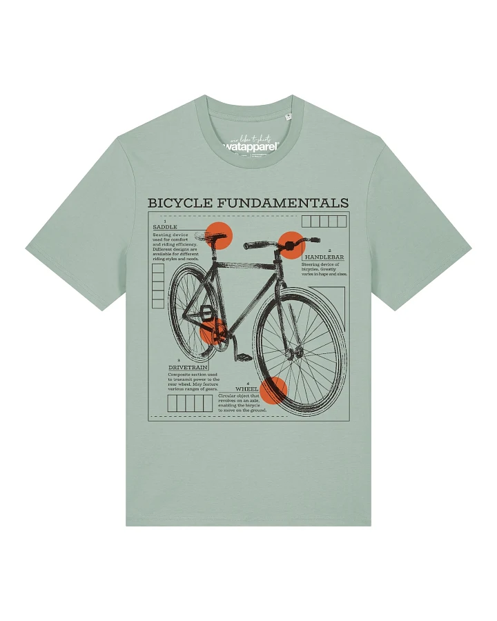 Produktseite: Watapparel T-Shirt Fahrrad Grundlagen