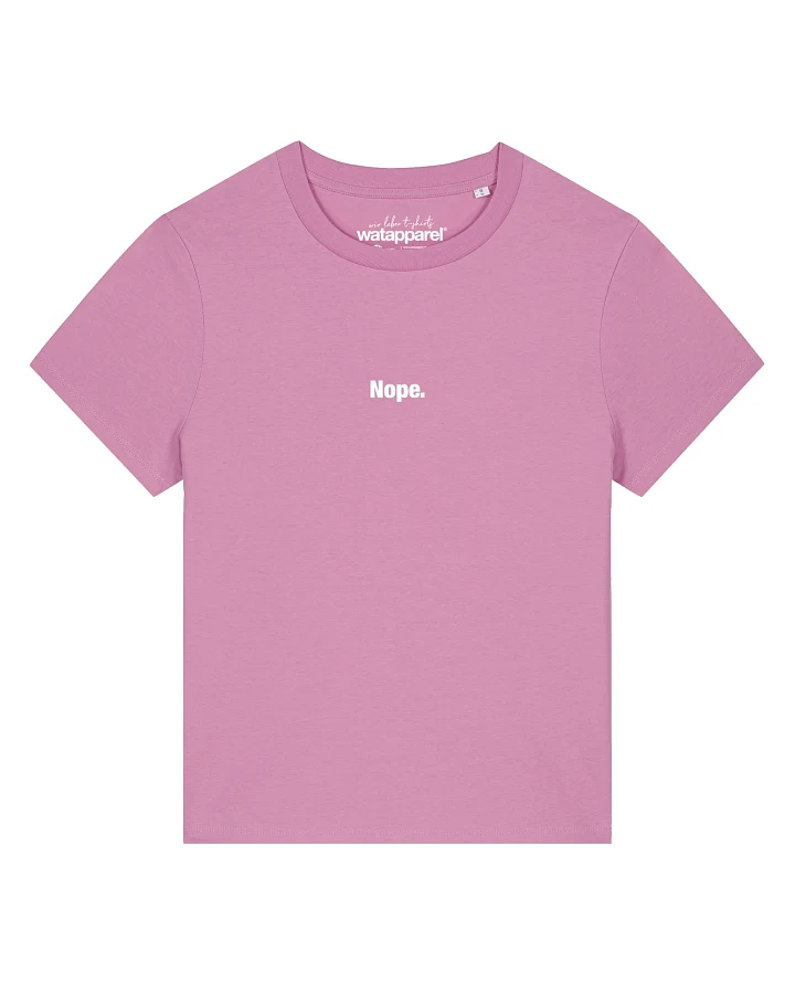 Produktseite: Watapparel T-Shirt Nope
