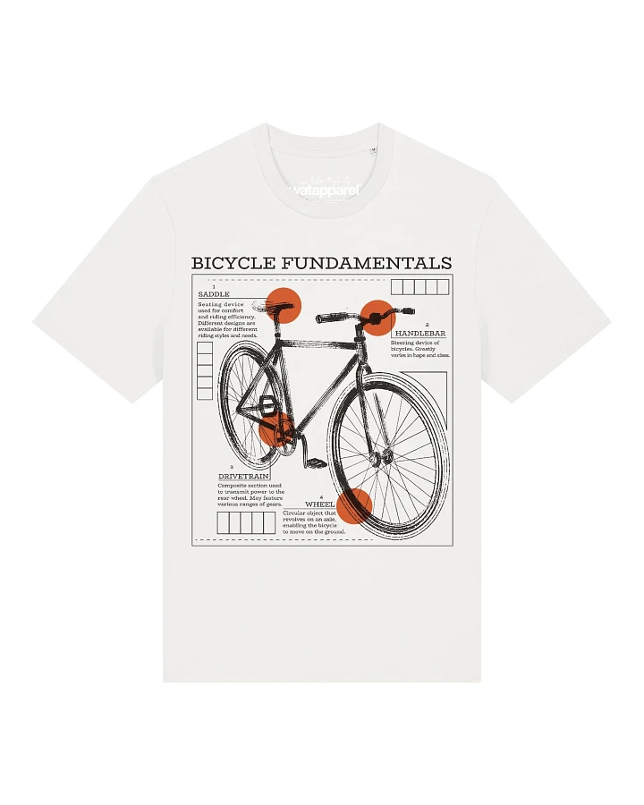 Produktseite: Watapparel T-Shirt Fahrrad Grundlagen