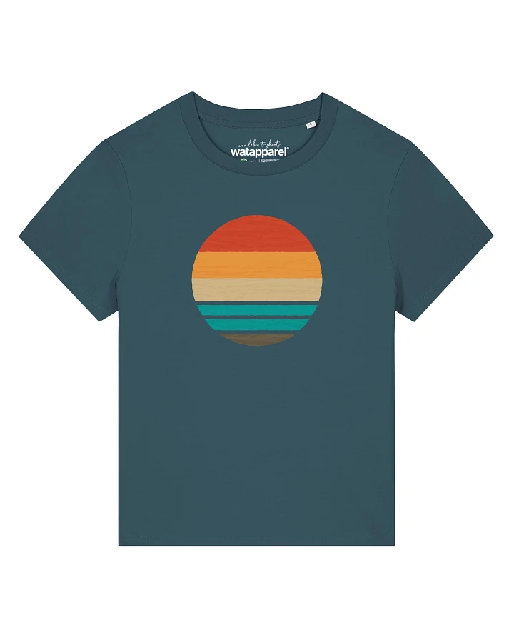 Watapparel T-Shirt Retro Sunset Ocean