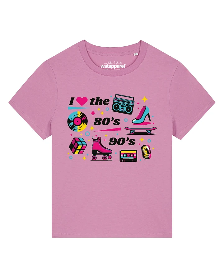 Watapparel T-Shirt 80s Love