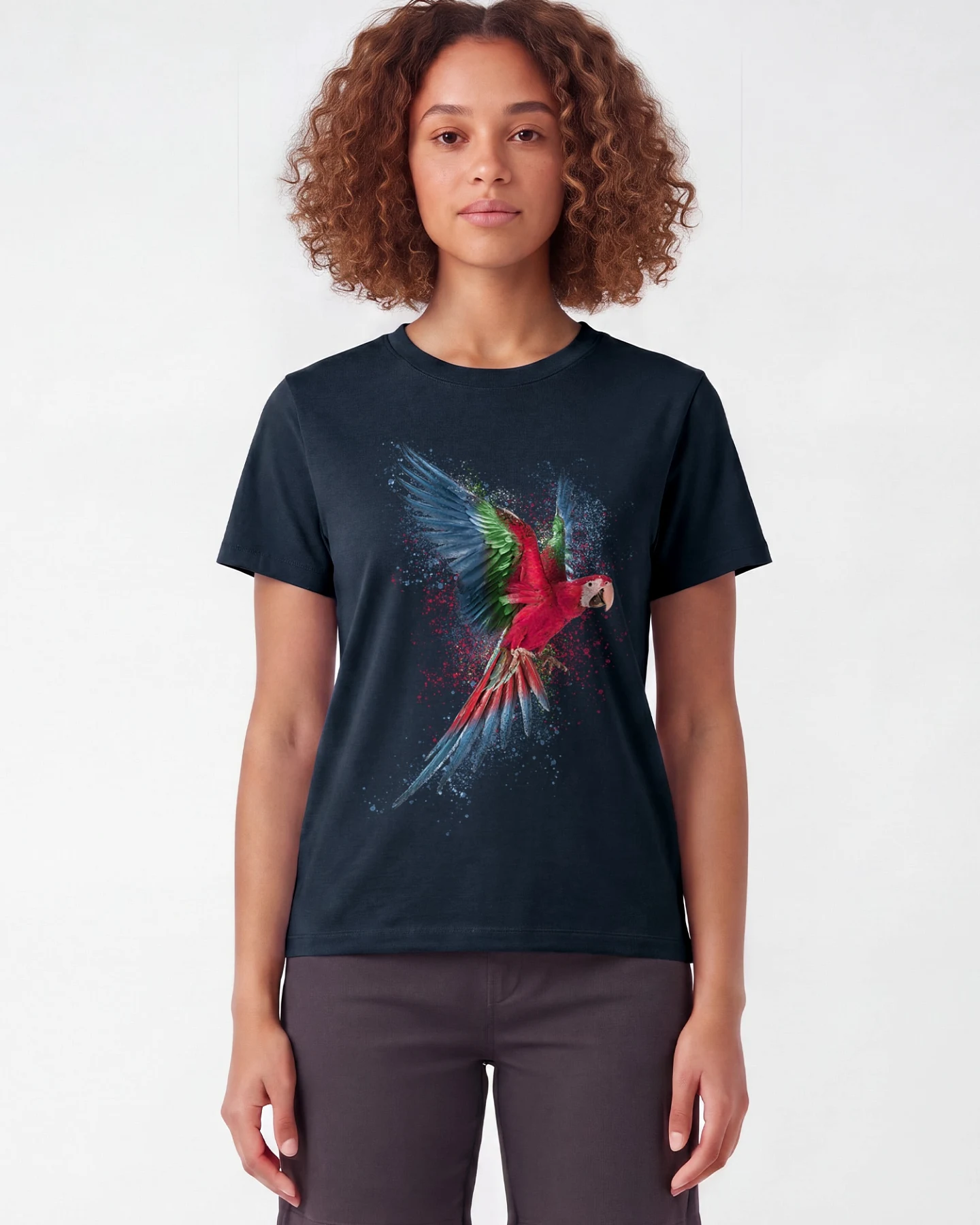 Watapparel T-Shirt Papagei – Ansicht 2