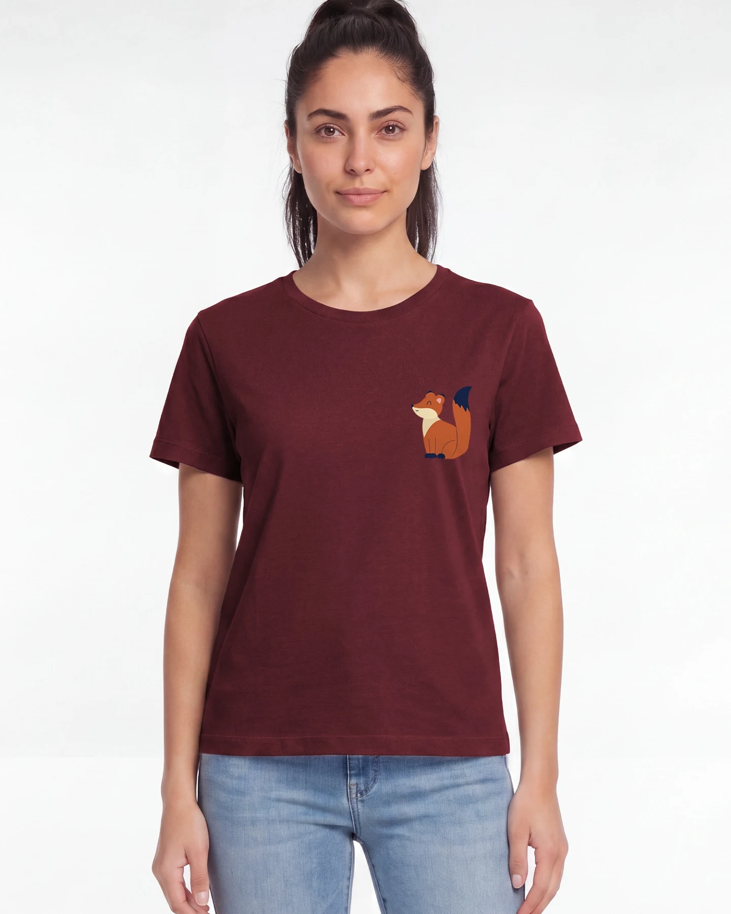 Watapparel T-Shirt Cute Fox – Ansicht 2