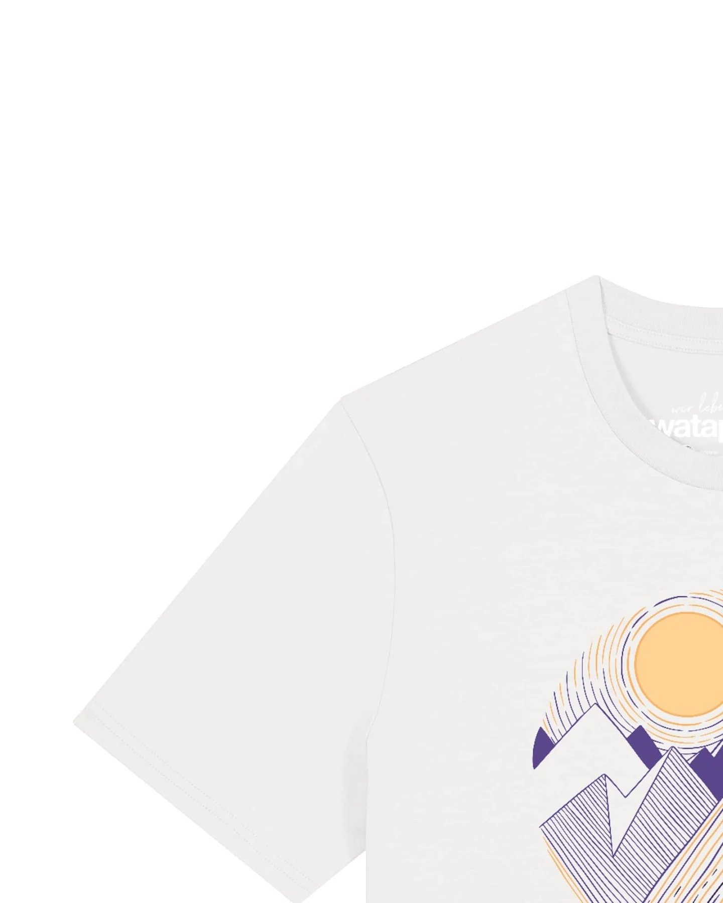 Watapparel T-Shirt Geometric Landscape 3 – Ansicht 3