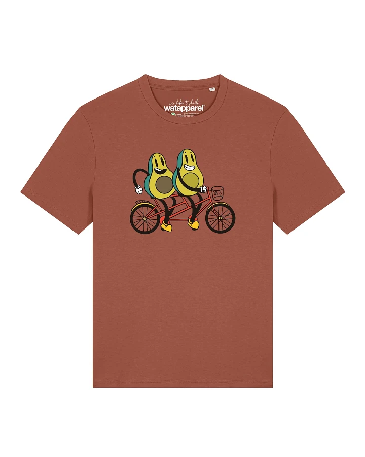 Produktseite: Watapparel T-Shirt Avocado Fahrrad