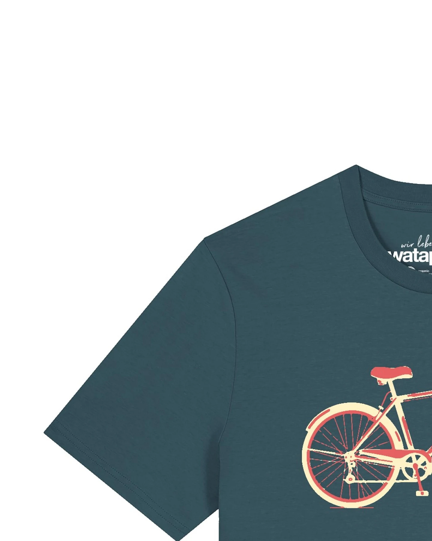 Watapparel T-Shirt Red Bike – Ansicht 3