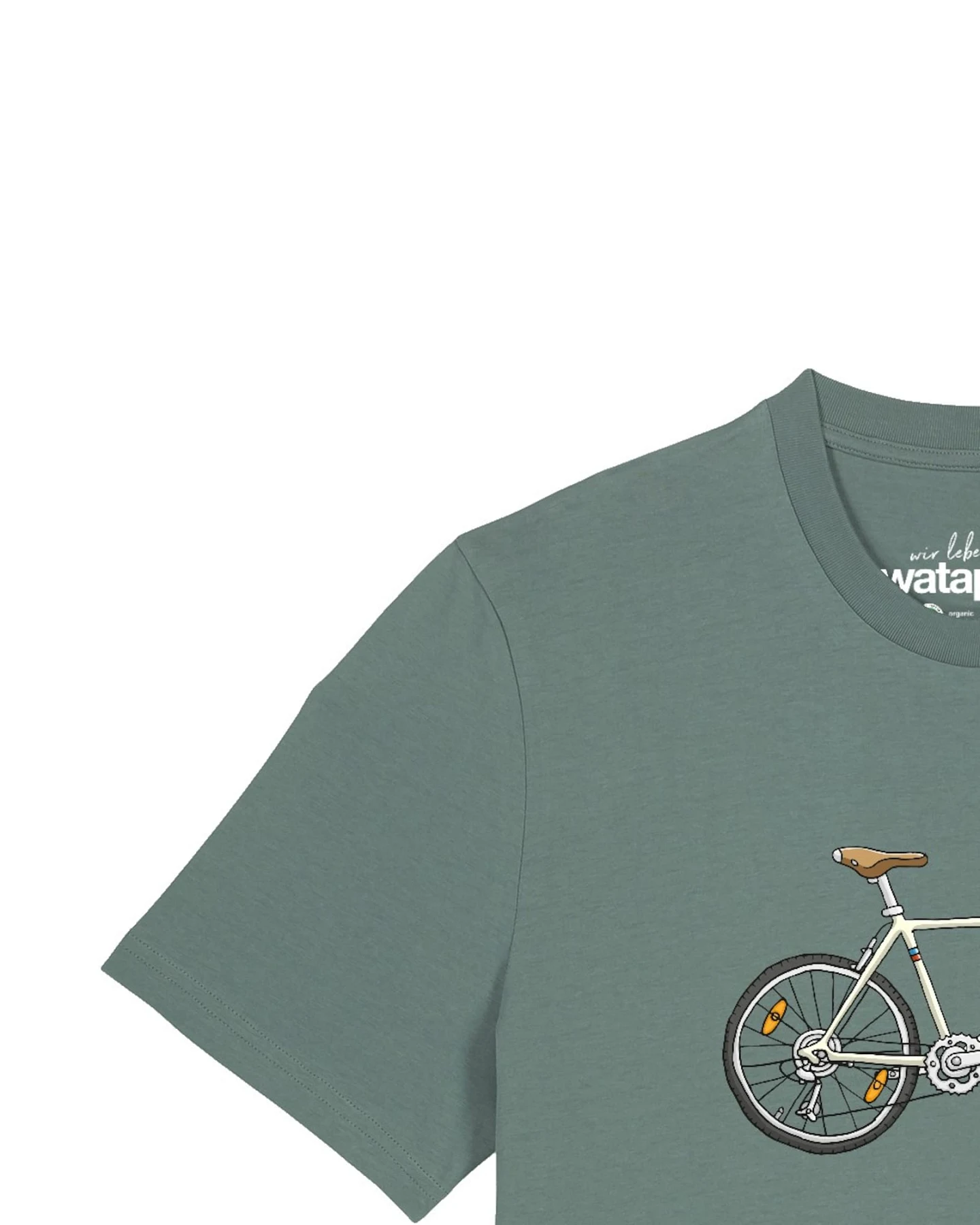 Watapparel T-Shirt Doodle Bike – Ansicht 3
