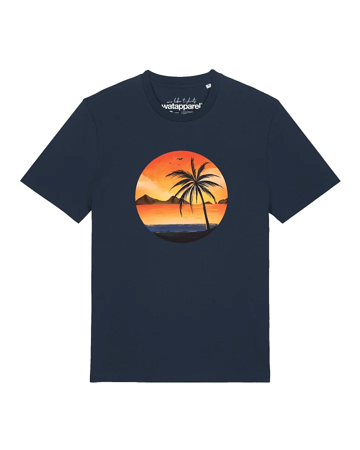 Watapparel T-Shirt Sunset on palm beach