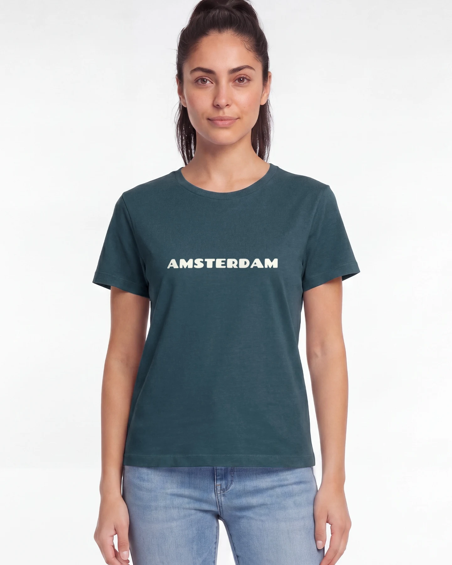 Watapparel T-Shirt Amsterdam Flora – Ansicht 2