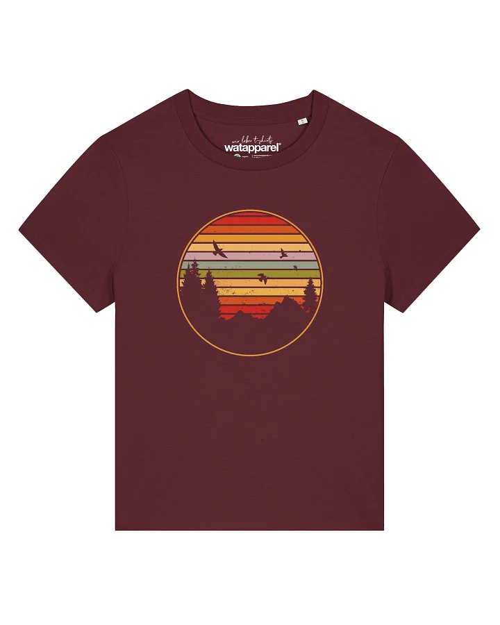 Watapparel T-Shirt Sunset Berge & Tannen