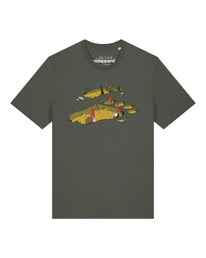 Watapparel T-Shirt Gnome Footprint