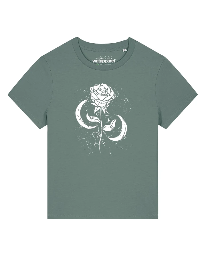 Watapparel T-Shirt Rose und Mond