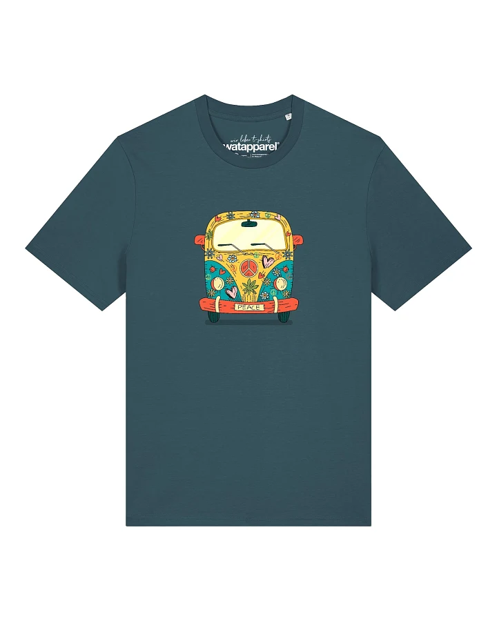 Watapparel T-Shirt Hippies Bus