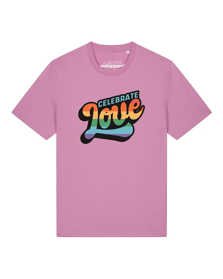 Watapparel T-Shirt Celebrate Love