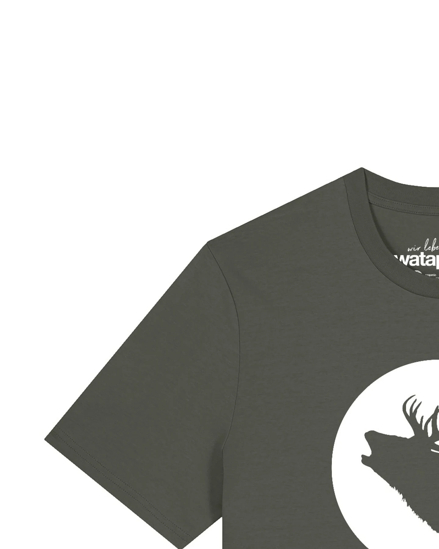 Watapparel T-Shirt Röhrender Hirsch – Ansicht 3
