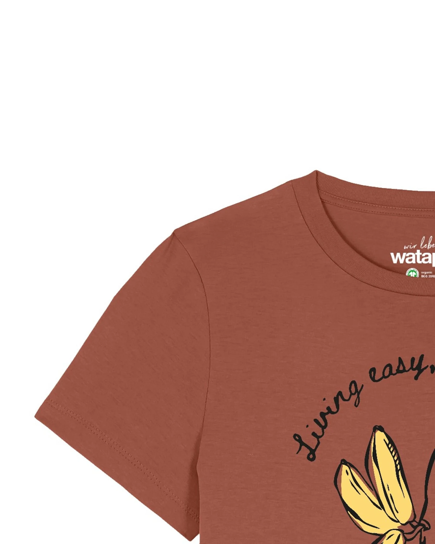 Watapparel T-Shirt Living Easy Loving Summer – Ansicht 3
