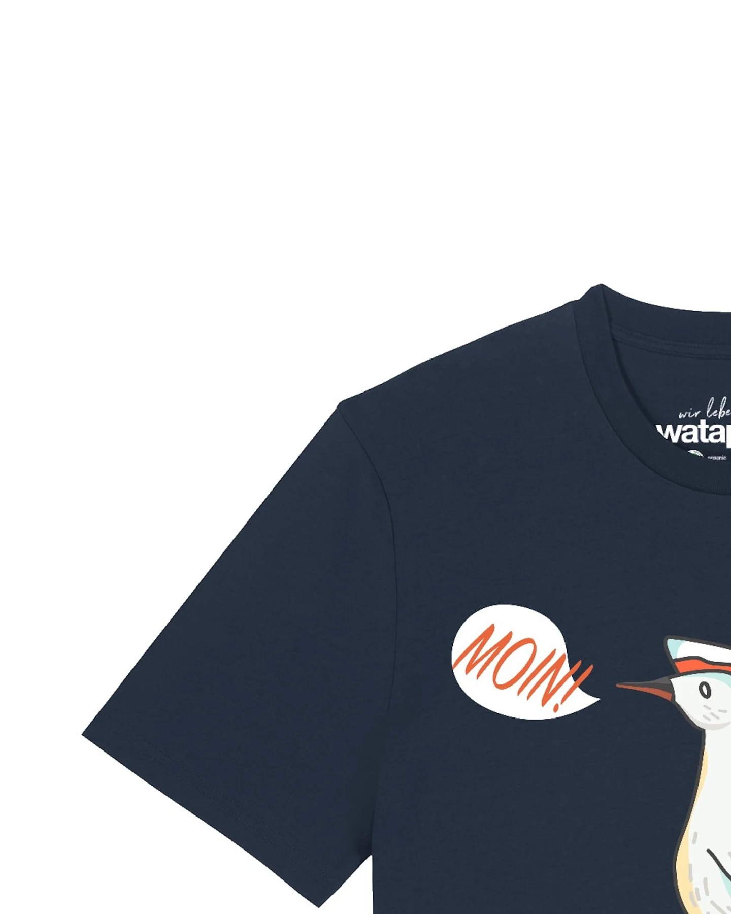 Watapparel T-Shirt Moin Seagull – Ansicht 3