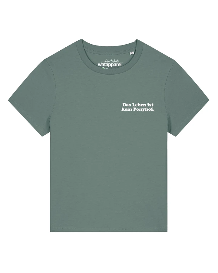 Watapparel T-Shirt Das Leben Ist Kein Ponyhof