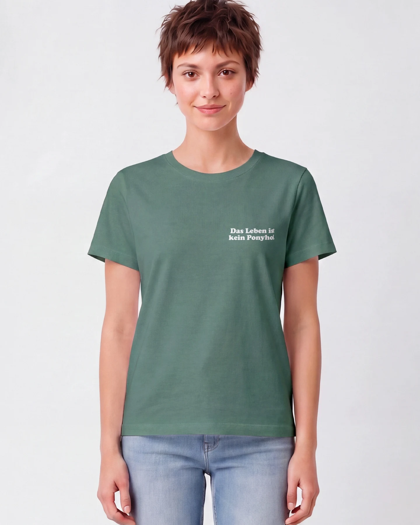 Watapparel T-Shirt Das Leben Ist Kein Ponyhof – Ansicht 2