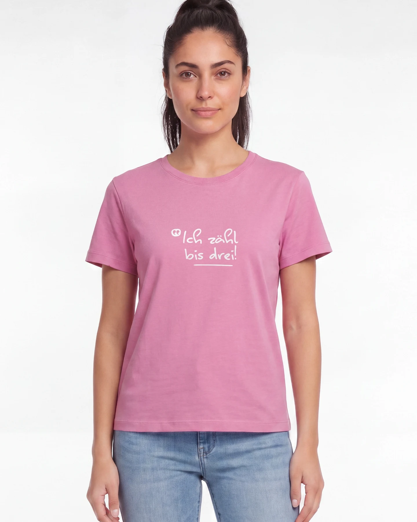 Watapparel T-Shirt Ich Zähl Bis Drei – Ansicht 2