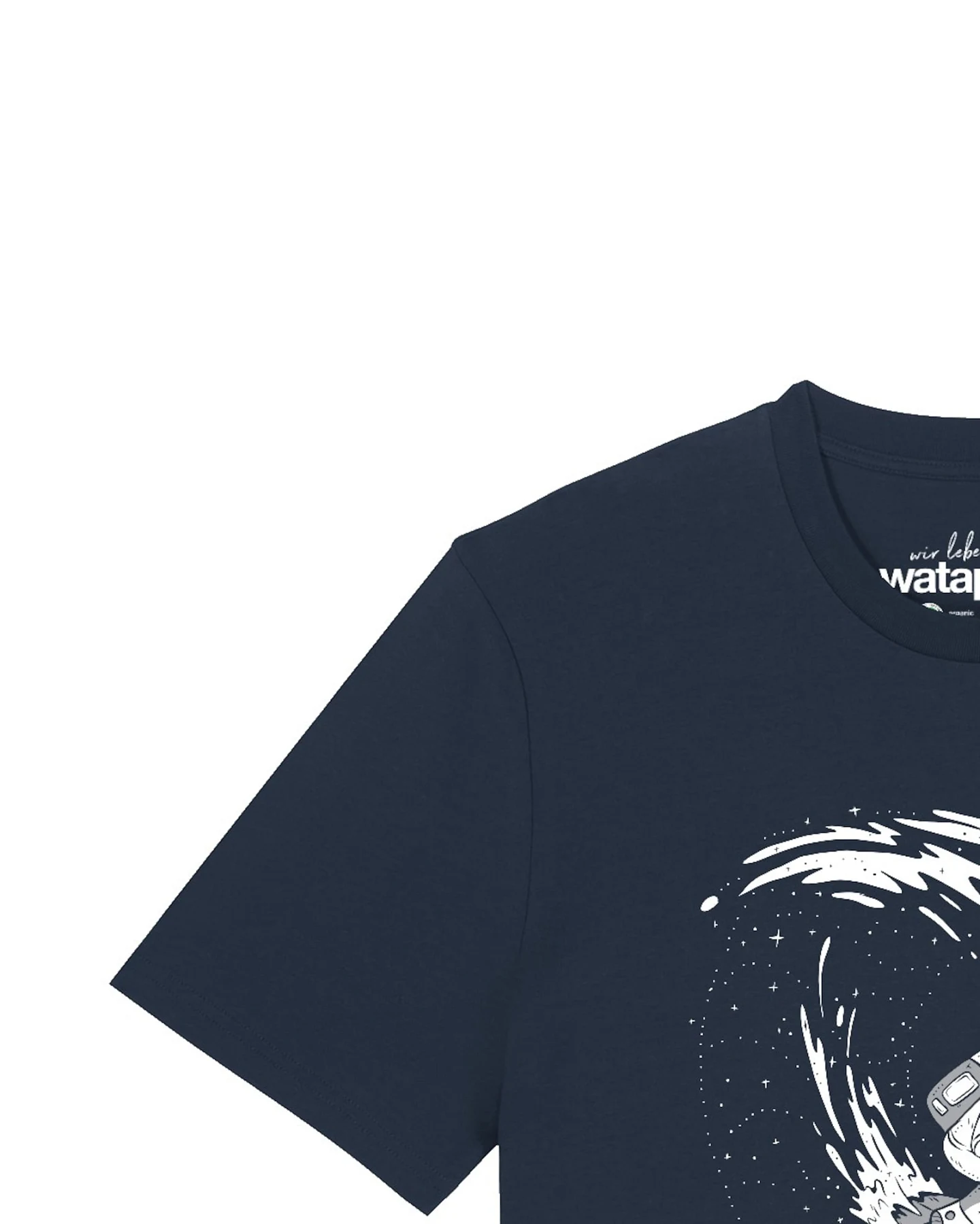 Watapparel T-Shirt Surfing Spaceman – Ansicht 3