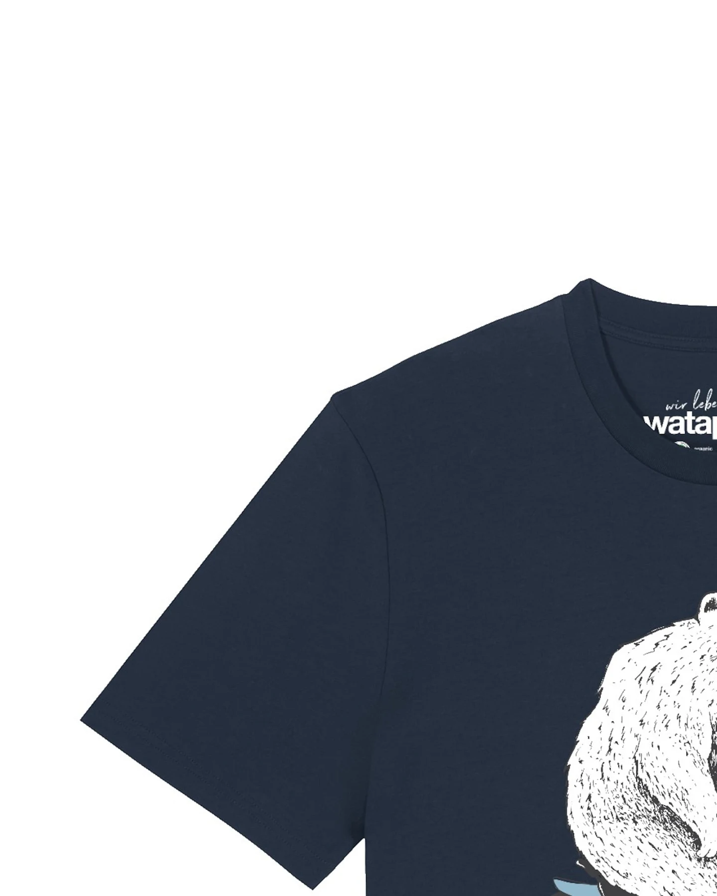 Watapparel T-Shirt Bär auf Bike – Ansicht 3