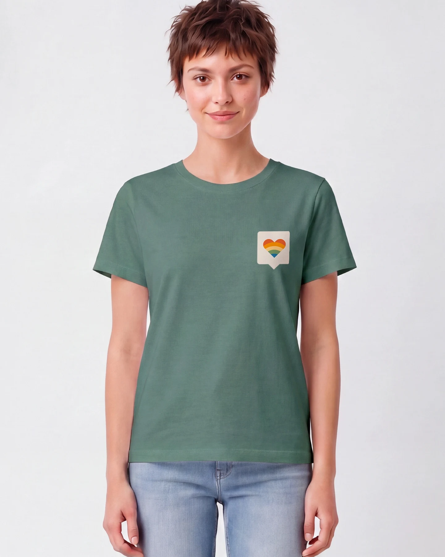 Watapparel T-Shirt Von Herzen – Ansicht 2