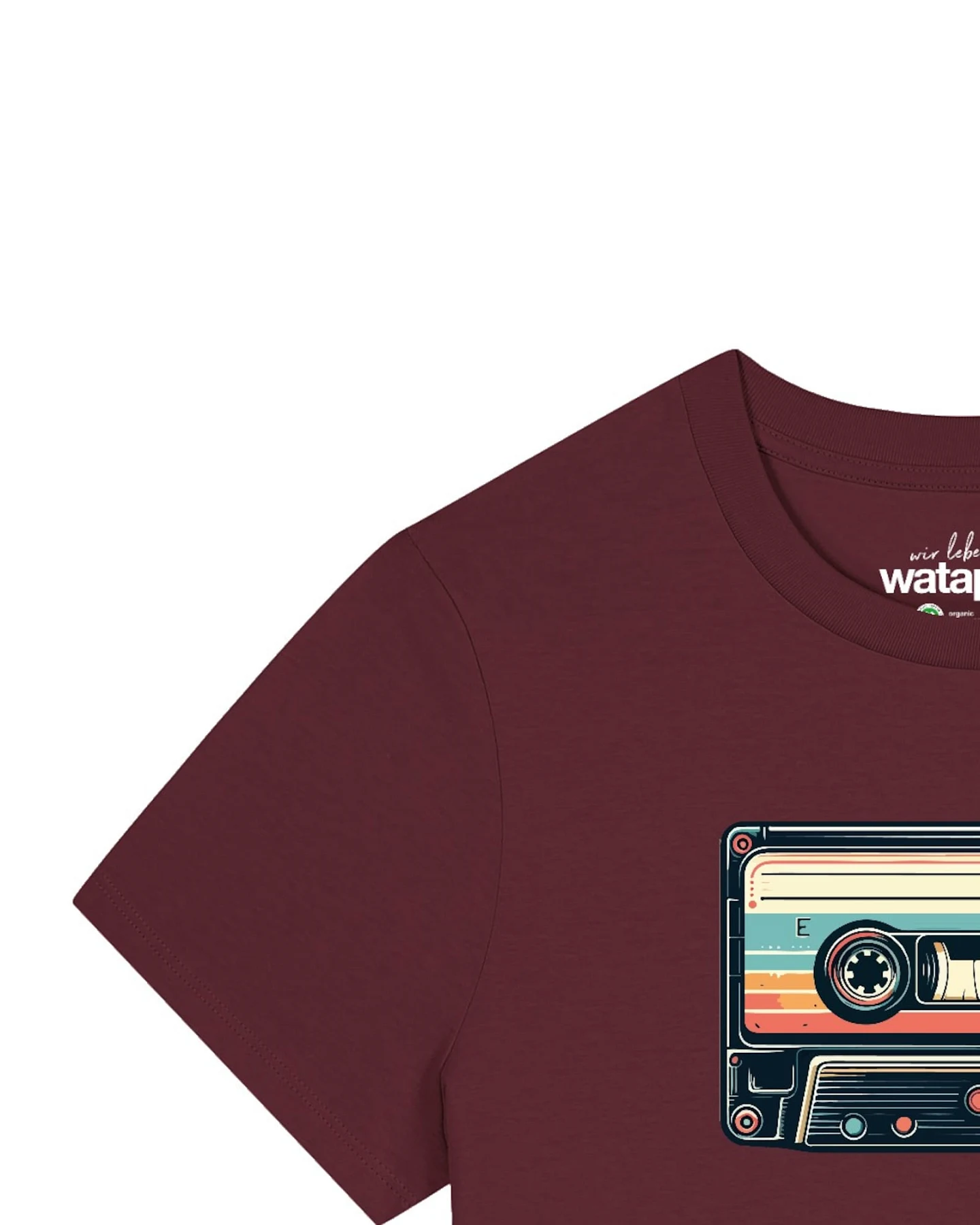 Watapparel T-Shirt Retro Kassette – Ansicht 3