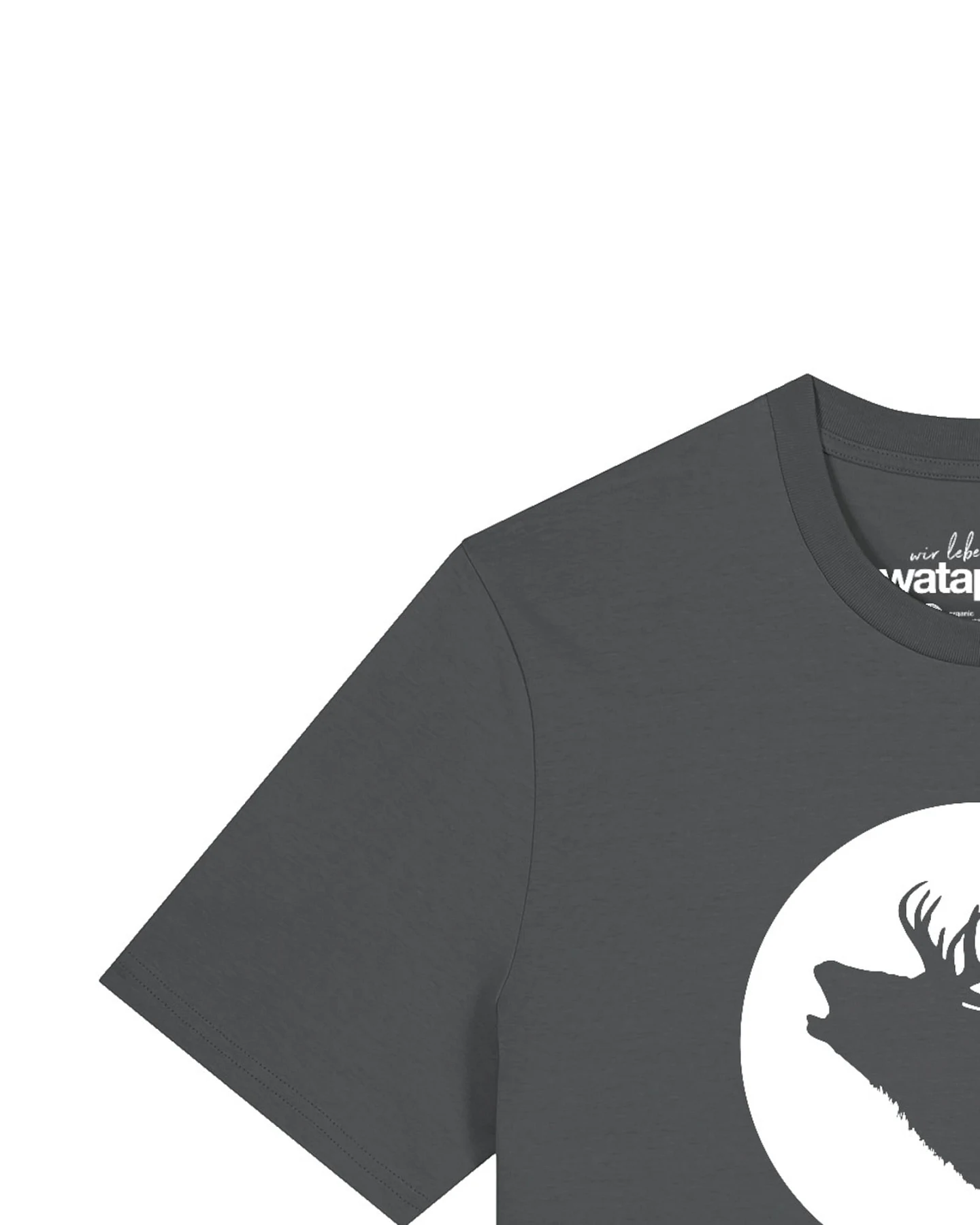 Watapparel T-Shirt Röhrender Hirsch – Ansicht 3